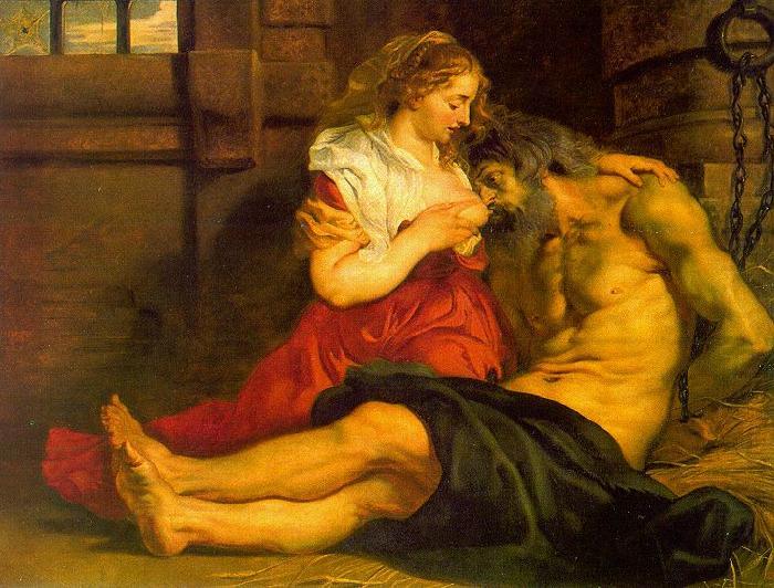 Roman Charity, Peter Paul Rubens